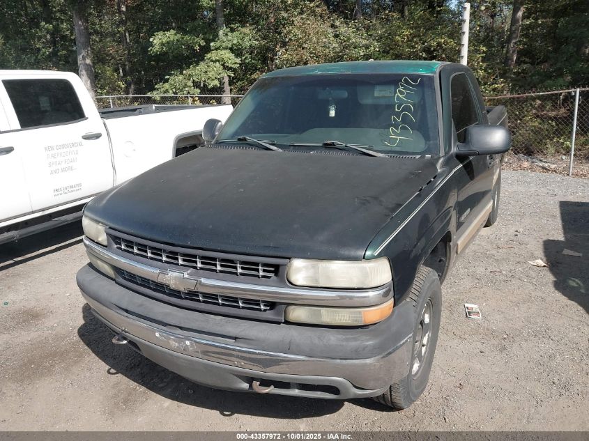 2002 Chevrolet Silverado 1500 Ls VIN: 1GCEK19T02Z132757 Lot: 43357972