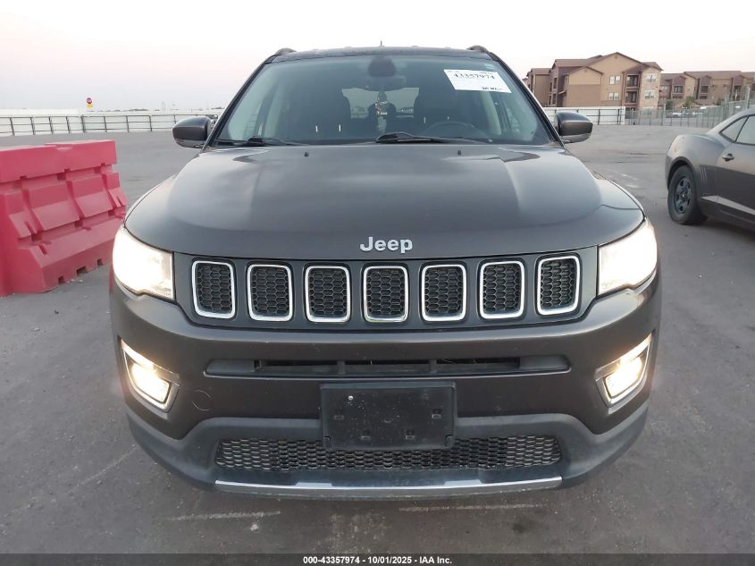 2018 Jeep Compass Limited 4X4 VIN: 3C4NJDCB1JT283133 Lot: 43357974