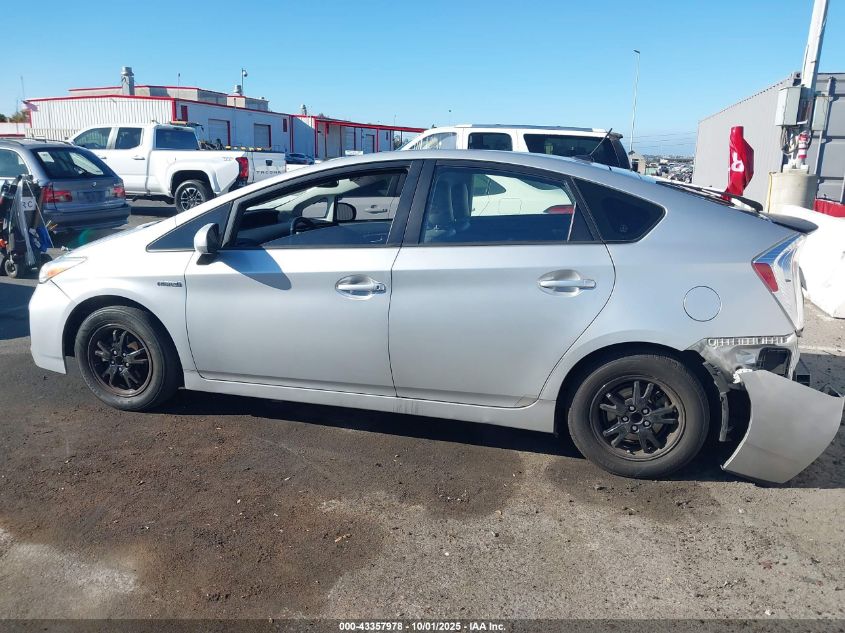 2014 Toyota Prius Four VIN: JTDKN3DU5E0375897 Lot: 43357978