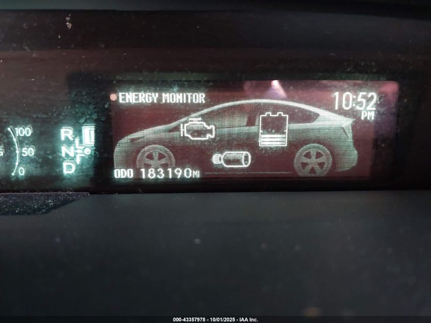 2014 Toyota Prius Four VIN: JTDKN3DU5E0375897 Lot: 43357978