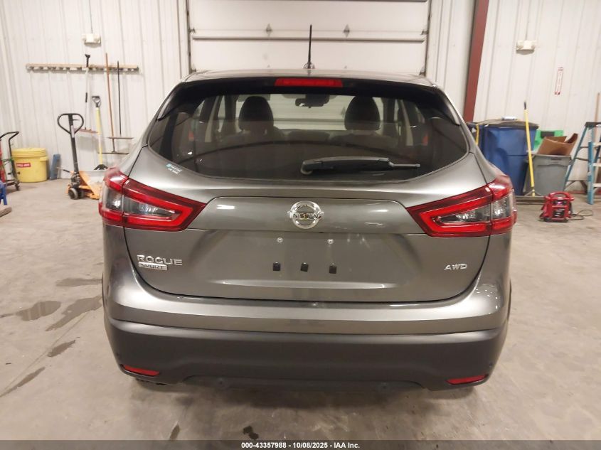 2021 Nissan Rogue Sport S Awd Xtronic Cvt VIN: JN1BJ1AW3MW662563 Lot: 43357988