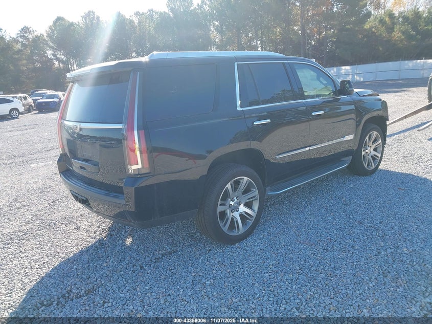 Vin: 1gys3mkj8fr739404, lot: 43852727, cadillac escalade luxury 20154