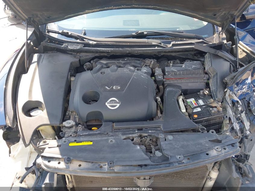 2012 Nissan Maxima 3.5 Sv VIN: 1N4AA5AP7CC852963 Lot: 43358013