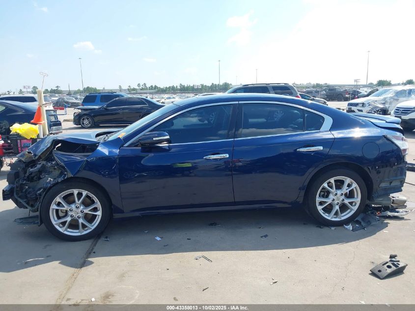 2012 Nissan Maxima 3.5 Sv VIN: 1N4AA5AP7CC852963 Lot: 43358013
