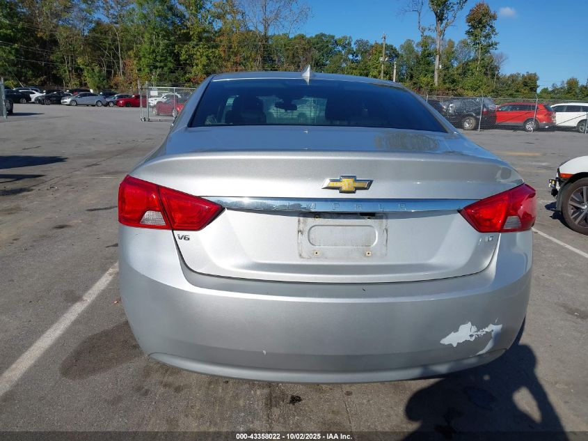 2015 Chevrolet Impala 2Lt VIN: 2G1125S33F9110356 Lot: 43358022