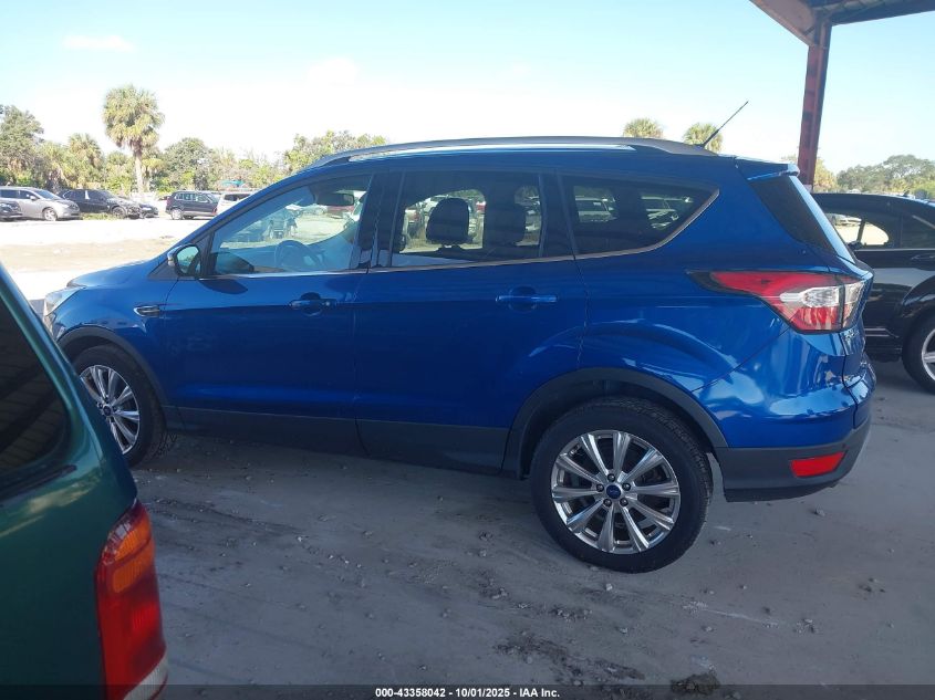 2017 Ford Escape Titanium VIN: 1FMCU0J97HUA36346 Lot: 43358042