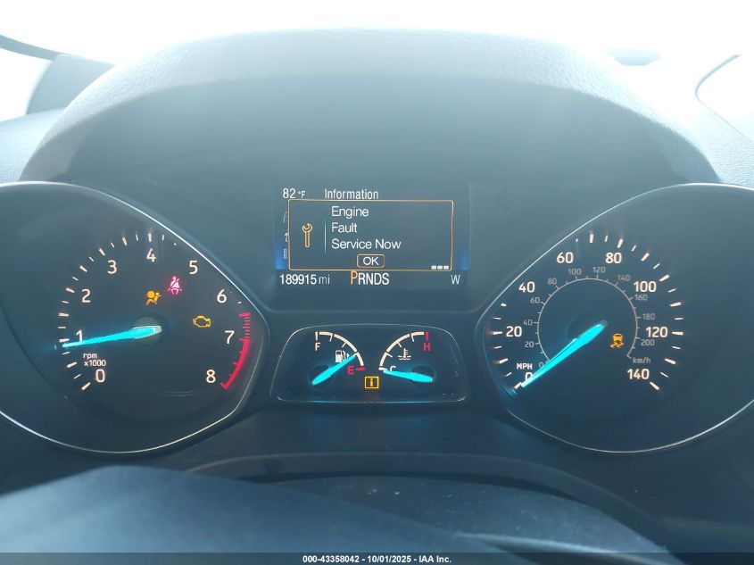 2017 Ford Escape Titanium VIN: 1FMCU0J97HUA36346 Lot: 43358042