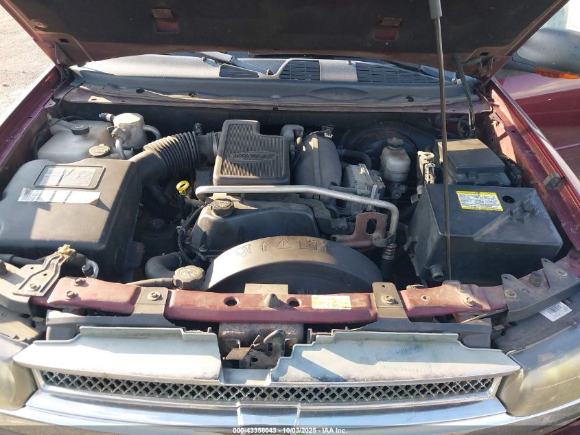 2005 Chevrolet Trailblazer Lt VIN: 1GNDT13S752280515 Lot: 43358043