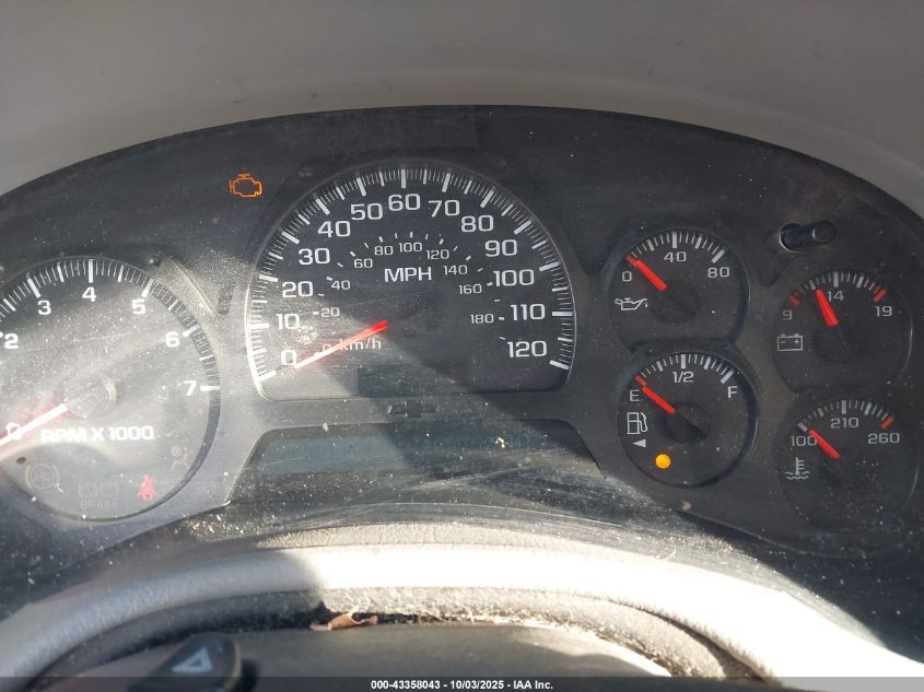 2005 Chevrolet Trailblazer Lt VIN: 1GNDT13S752280515 Lot: 43358043