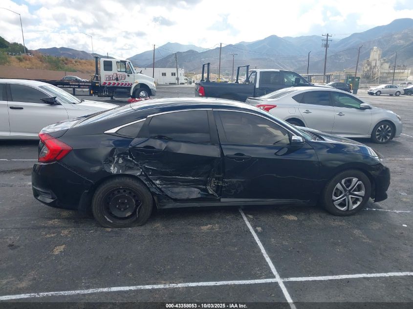 2016 Honda Civic Lx VIN: 2HGFC2F59GH543340 Lot: 43358053