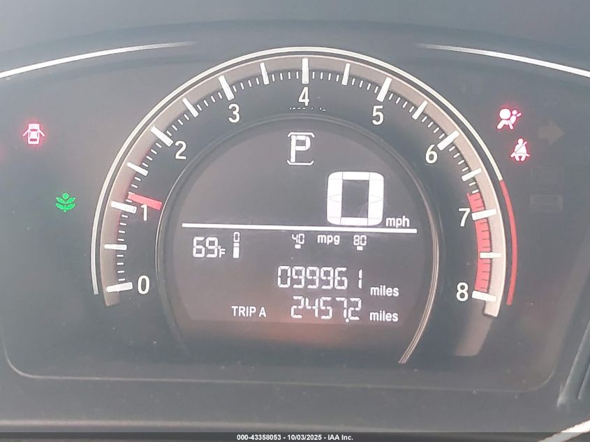 2016 Honda Civic Lx VIN: 2HGFC2F59GH543340 Lot: 43358053