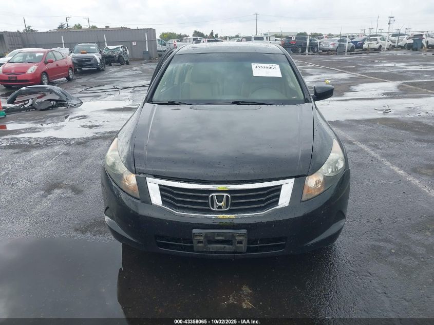 2009 Honda Accord 2.4 Ex-L VIN: 1HGCP268X9A118969 Lot: 43358065