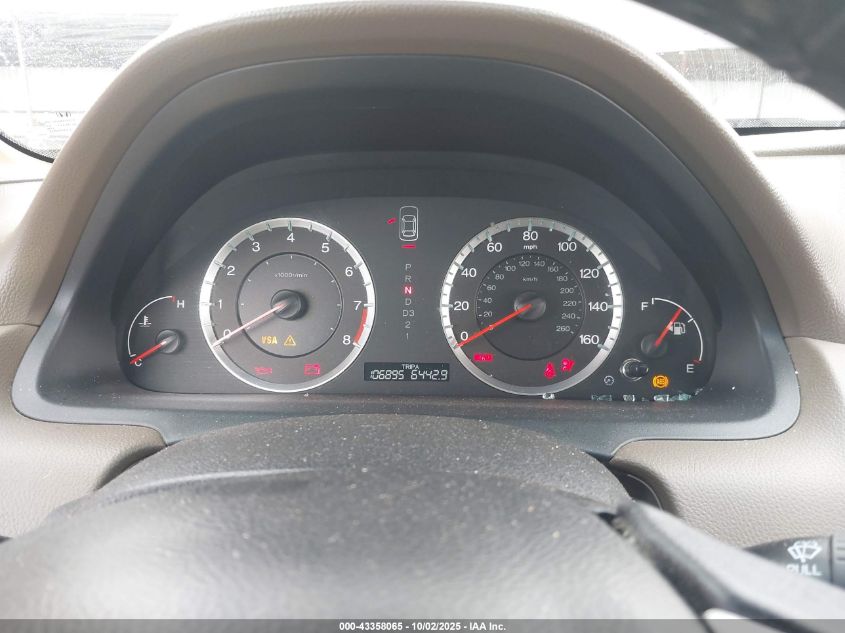 2009 Honda Accord 2.4 Ex-L VIN: 1HGCP268X9A118969 Lot: 43358065