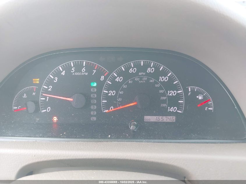 2005 Toyota Camry Le VIN: 4T1BE32K85U080394 Lot: 43358069