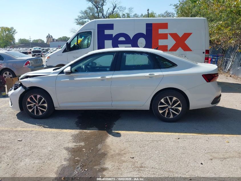 2024 Volkswagen Jetta 1.5T S VIN: 3VW5M7BU8RM048078 Lot: 43358073