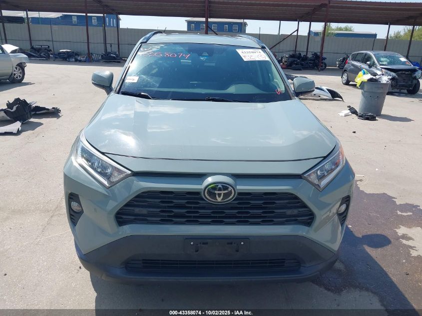 2019 Toyota Rav4 Xle Premium VIN: 2T3C1RFV9KW038388 Lot: 43358074