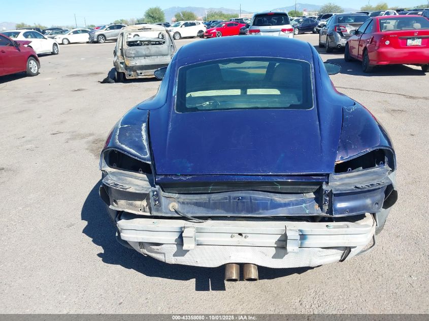 2002 Porsche Boxster VIN: WP0CA29872U625067 Lot: 43358080