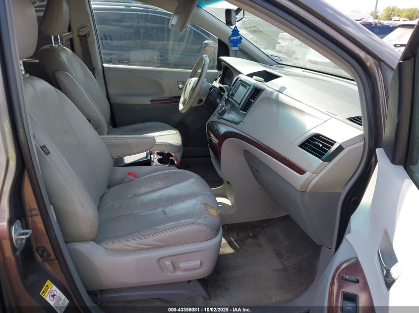 2014 TOYOTA SIENNA XLE V6 8 PASSENGER 5TDYK3DC5ES426905