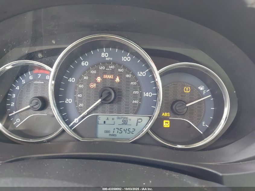 2016 Toyota Corolla Le VIN: 2T1BURHE8GC728666 Lot: 43358082