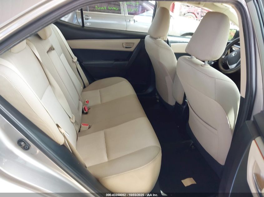 2016 Toyota Corolla Le VIN: 2T1BURHE8GC728666 Lot: 43358082