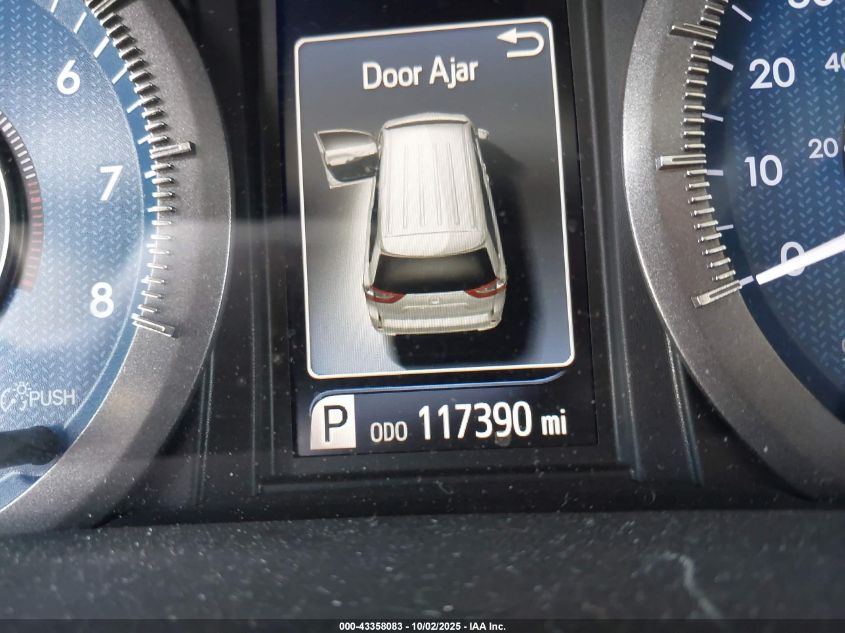 2017 Toyota Sienna Xle 7 Passenger VIN: 5TDDZ3DC8HS162481 Lot: 43358083