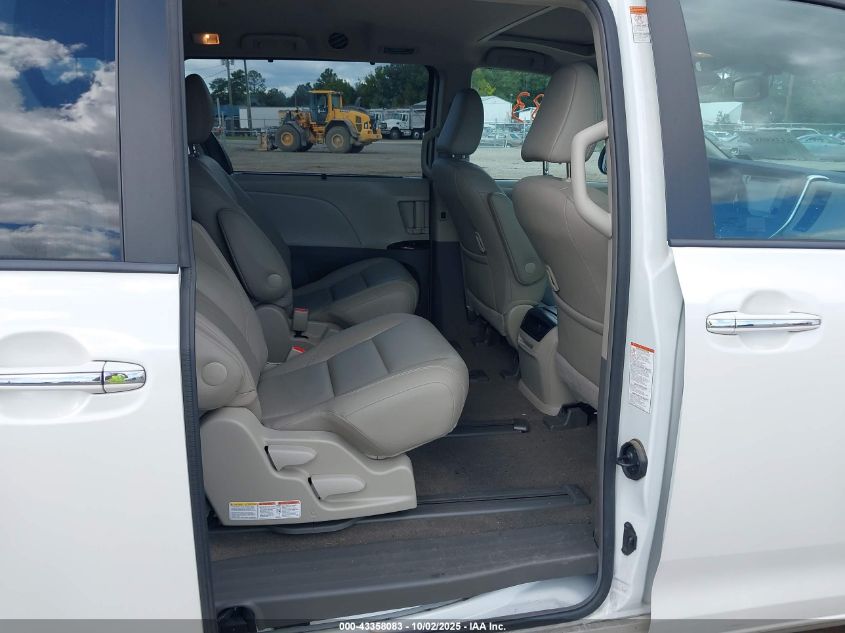 2017 Toyota Sienna Xle 7 Passenger VIN: 5TDDZ3DC8HS162481 Lot: 43358083