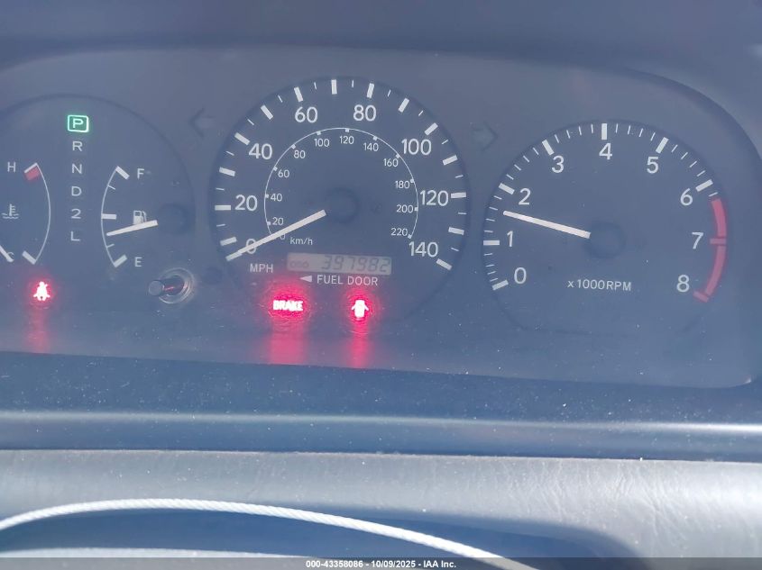 2001 Toyota Camry Le VIN: JT2BG22K610541174 Lot: 43358086