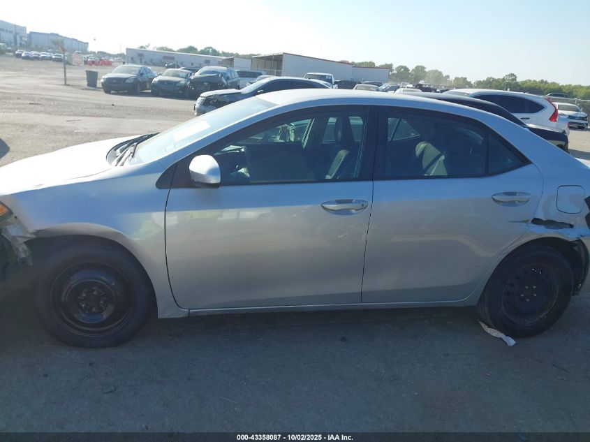 2018 Toyota Corolla Le VIN: 2T1BURHE3JC123428 Lot: 43358087