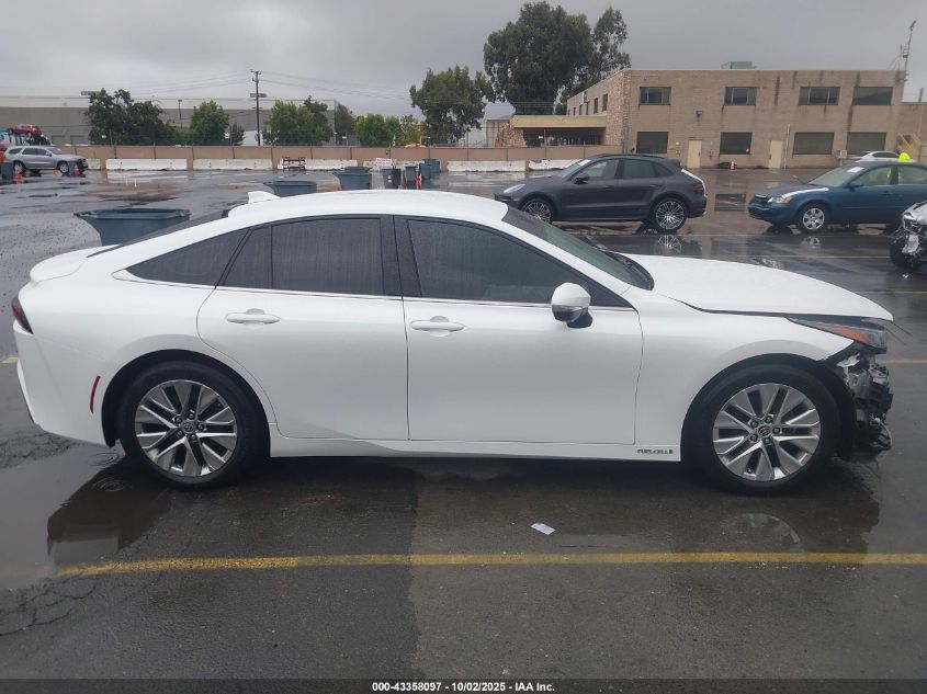 2023 Toyota Mirai Xle VIN: JTDAAAAA2PA008264 Lot: 43358097