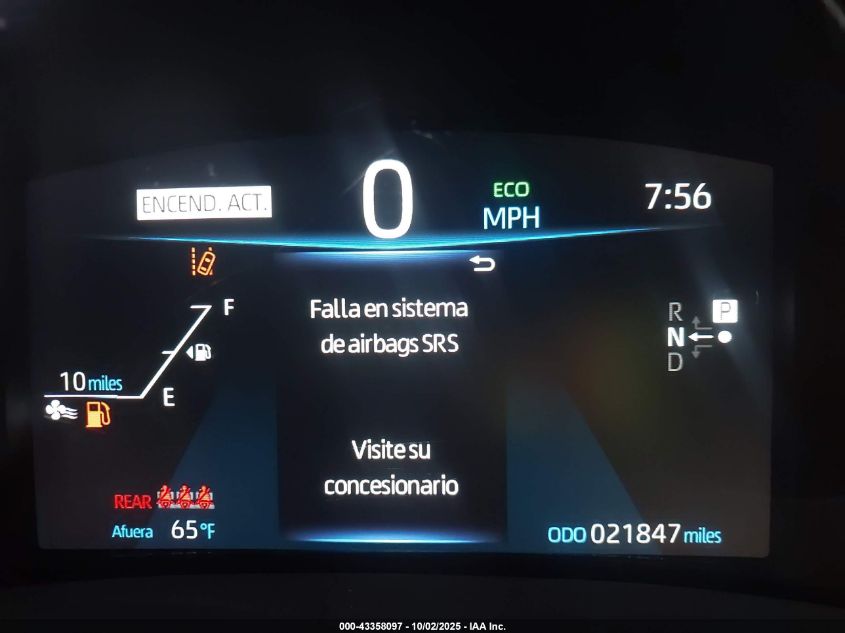 2023 Toyota Mirai Xle VIN: JTDAAAAA2PA008264 Lot: 43358097