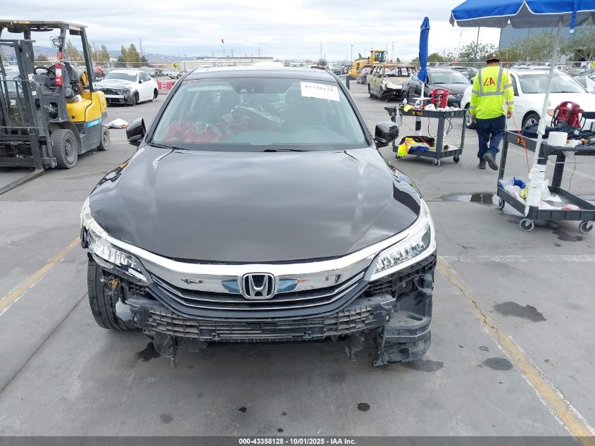 2017 Honda Accord Touring V6 VIN: 1HGCR3F99HA002539 Lot: 43358128