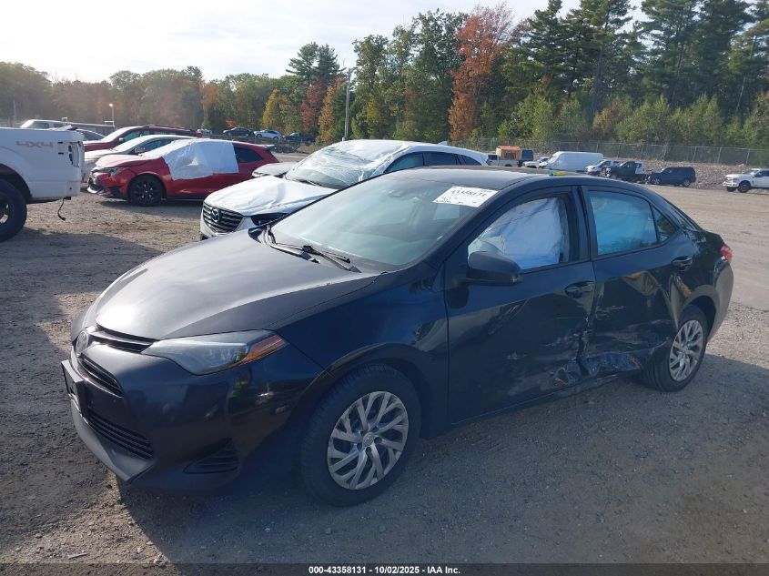 2019 Toyota Corolla Le VIN: 2T1BURHE3KC236846 Lot: 43358131