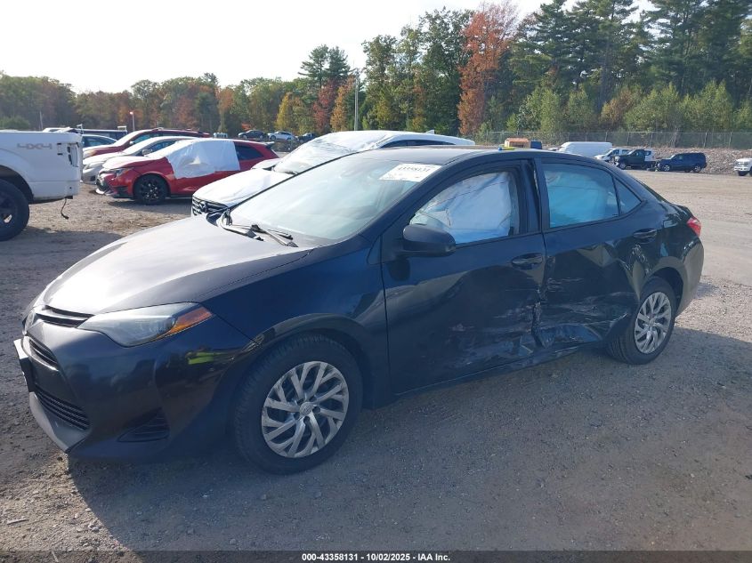 2019 Toyota Corolla Le VIN: 2T1BURHE3KC236846 Lot: 43358131