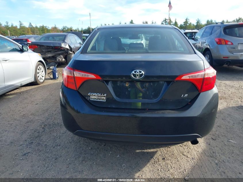 2019 Toyota Corolla Le VIN: 2T1BURHE3KC236846 Lot: 43358131