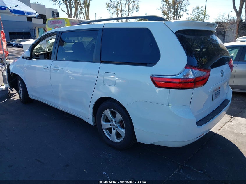 2015 TOYOTA SIENNA LE 8 PASSENGER 5TDKK3DC2FS612330