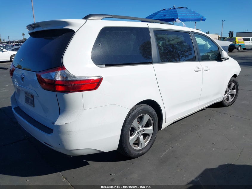2015 TOYOTA SIENNA LE 8 PASSENGER 5TDKK3DC2FS612330