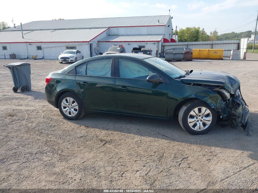 2014 Chevrolet Cruze Ls Auto VIN: 1G1PA5SH8E7115531 Lot: 43358149