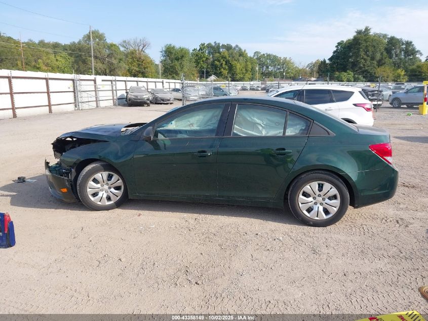 2014 Chevrolet Cruze Ls Auto VIN: 1G1PA5SH8E7115531 Lot: 43358149