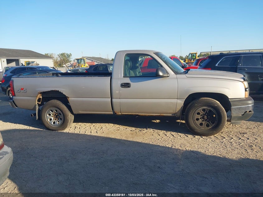 2007 Chevrolet Silverado 1500 Classic Work Truck VIN: 3GCEK14X57G243158 Lot: 43358161