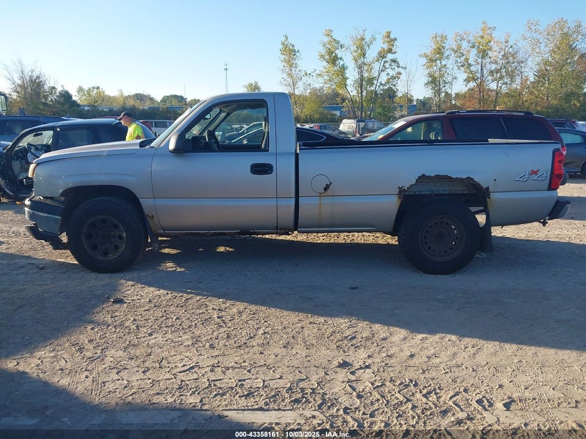2007 Chevrolet Silverado 1500 Classic Work Truck VIN: 3GCEK14X57G243158 Lot: 43358161