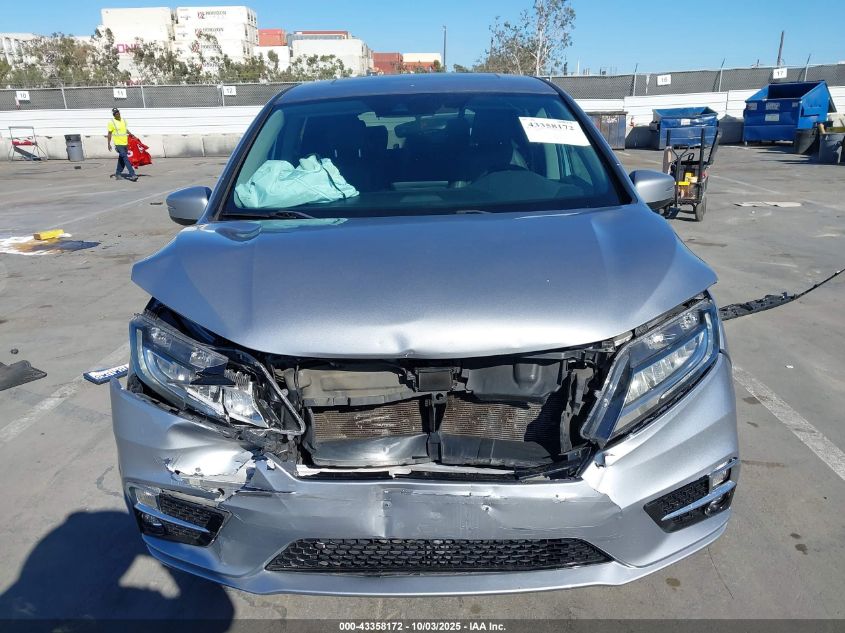 2020 Honda Odyssey Touring VIN: 5FNRL6H89LB007207 Lot: 43358172