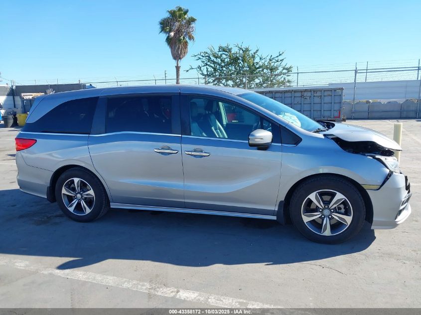 2020 Honda Odyssey Touring VIN: 5FNRL6H89LB007207 Lot: 43358172