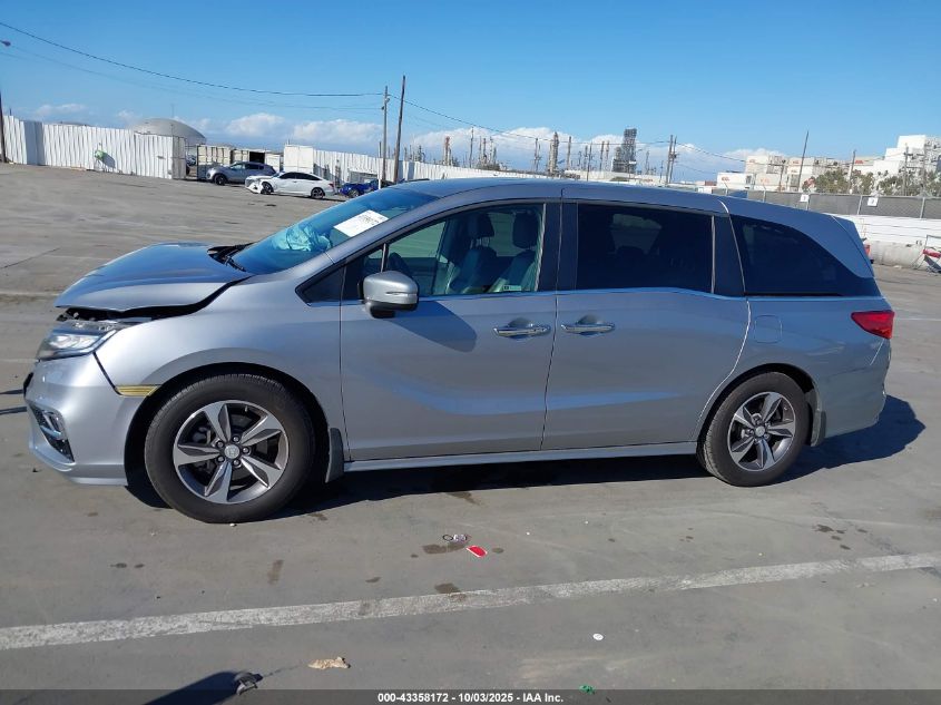 2020 Honda Odyssey Touring VIN: 5FNRL6H89LB007207 Lot: 43358172
