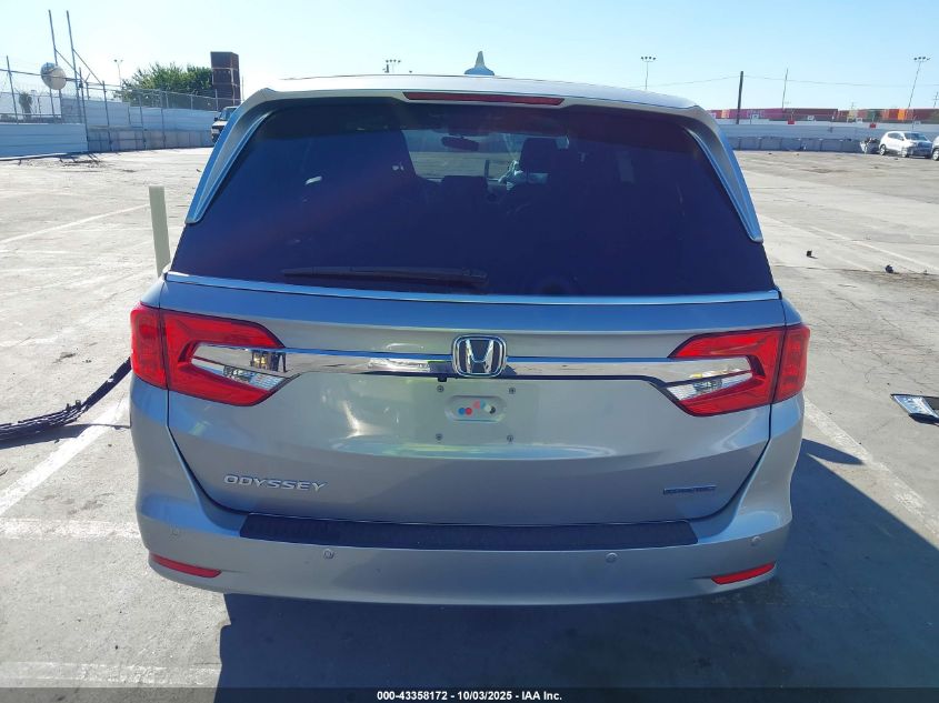 2020 Honda Odyssey Touring VIN: 5FNRL6H89LB007207 Lot: 43358172