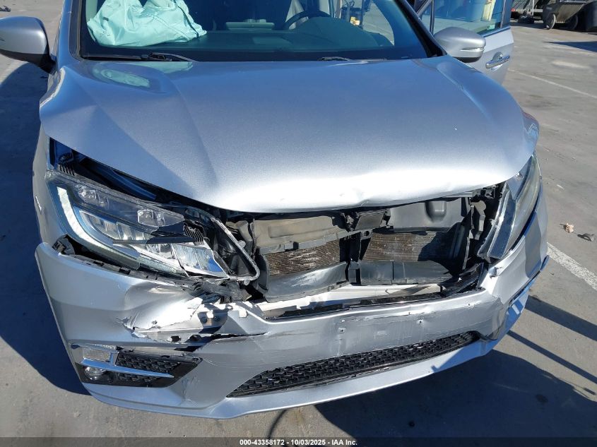 2020 Honda Odyssey Touring VIN: 5FNRL6H89LB007207 Lot: 43358172