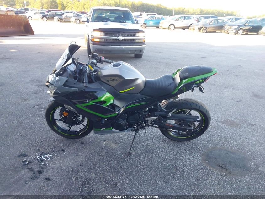 2021 Kawasaki Ex400 VIN: JKAEXKG11MDAD2751 Lot: 43358177