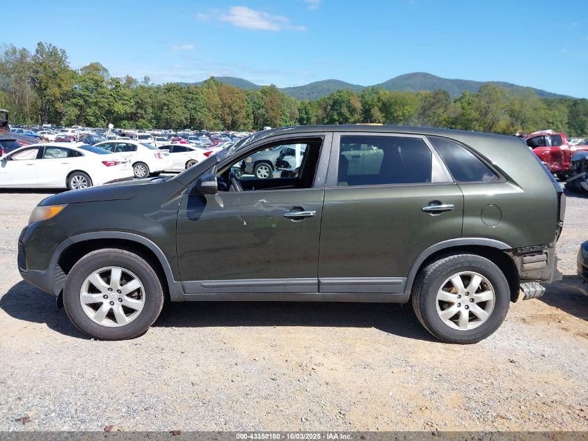 2012 Kia Sorento Lx VIN: 5XYKT3A15CG202758 Lot: 43358180