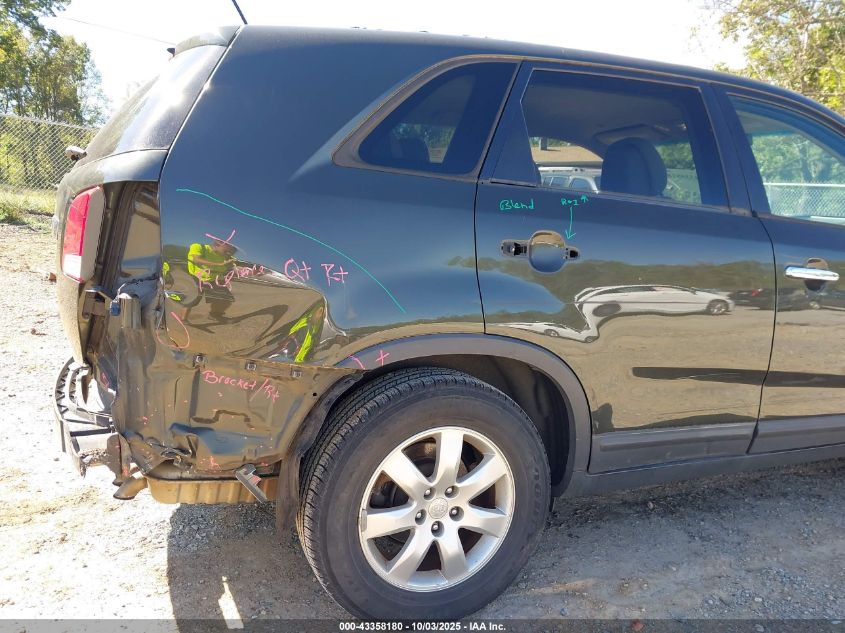2012 Kia Sorento Lx VIN: 5XYKT3A15CG202758 Lot: 43358180