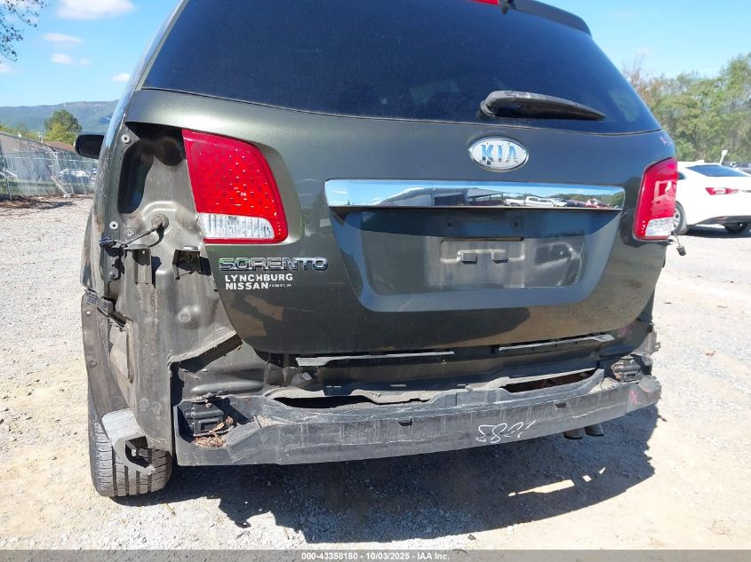 2012 Kia Sorento Lx VIN: 5XYKT3A15CG202758 Lot: 43358180