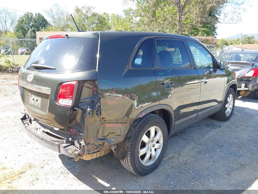 2012 Kia Sorento Lx VIN: 5XYKT3A15CG202758 Lot: 43358180